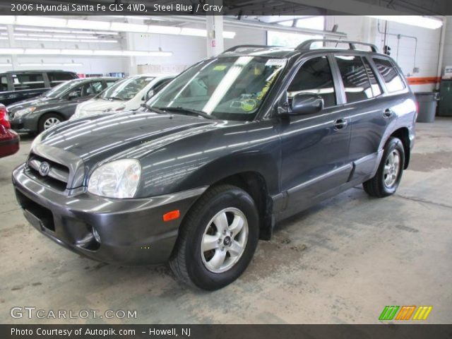 2006 Hyundai Santa Fe GLS 4WD in Steel Blue