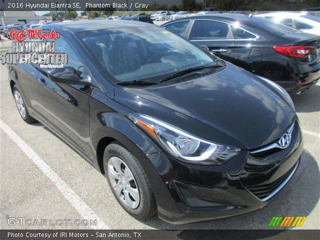 2016 Hyundai Elantra SE in Phantom Black