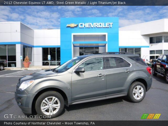 2012 Chevrolet Equinox LT AWD in Steel Green Metallic