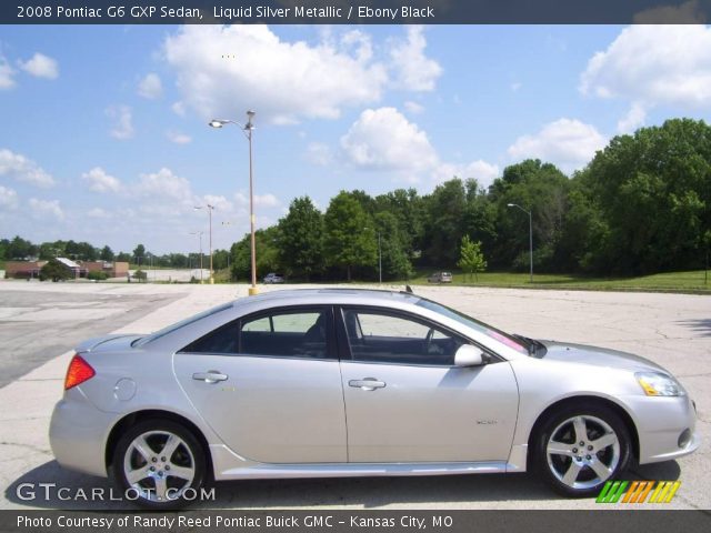 2008 Pontiac G6 GXP Sedan in Liquid Silver Metallic