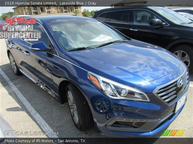 2016 Hyundai Sonata Limited in Lakeside Blue