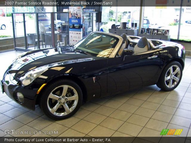 2007 Pontiac Solstice Roadster in Mysterious Black