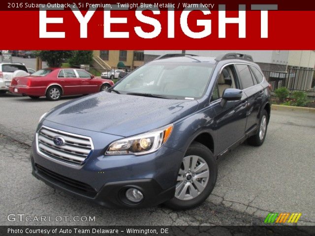 2016 Subaru Outback 2.5i Premium in Twilight Blue Metallic