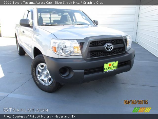 2011 Toyota Tacoma Access Cab in Silver Streak Mica