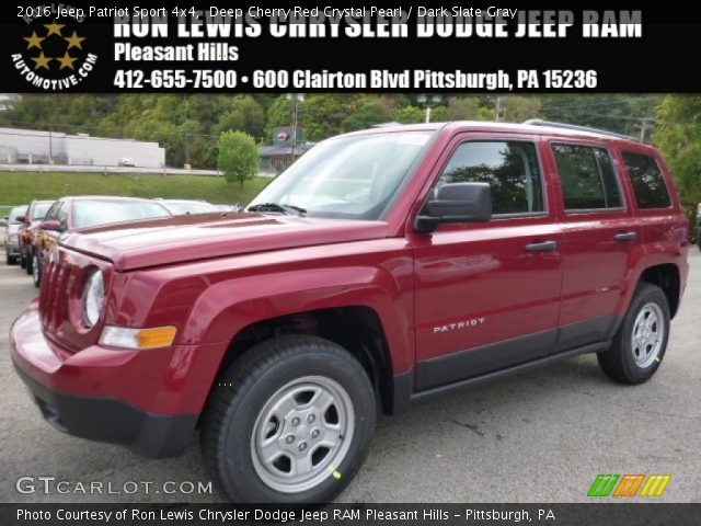 2016 Jeep Patriot Sport 4x4 in Deep Cherry Red Crystal Pearl