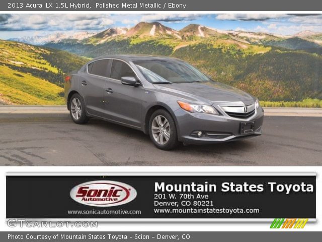 2013 Acura ILX 1.5L Hybrid in Polished Metal Metallic