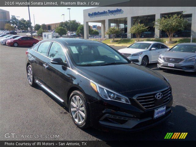 2016 Hyundai Sonata Limited in Phantom Black