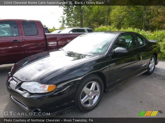 2004 Chevrolet Monte Carlo Supercharged SS in Black