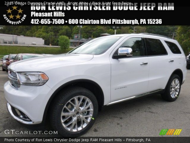 2015 Dodge Durango Citadel AWD in Bright White