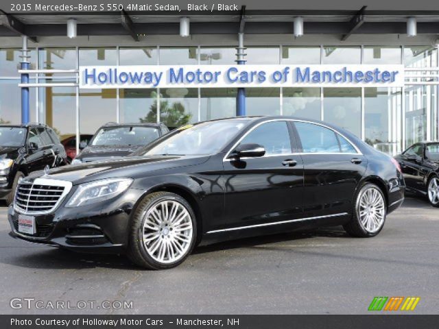 2015 Mercedes-Benz S 550 4Matic Sedan in Black