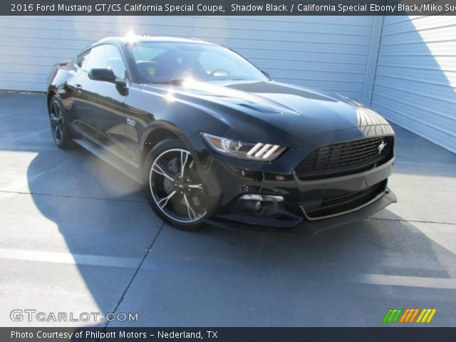 2016 Ford Mustang GT/CS California Special Coupe in Shadow Black