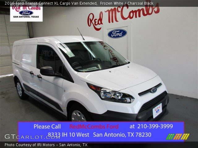 2016 Ford Transit Connect XL Cargo Van Extended in Frozen White