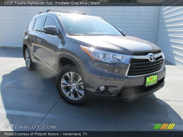 2015 Toyota Highlander XLE in Predawn Gray Mica