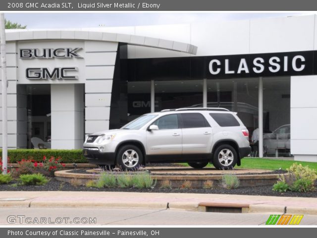 2008 GMC Acadia SLT in Liquid Silver Metallic