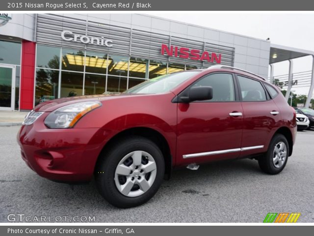 2015 Nissan Rogue Select S in Cayenne Red