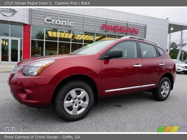 2015 Nissan Rogue Select S in Cayenne Red