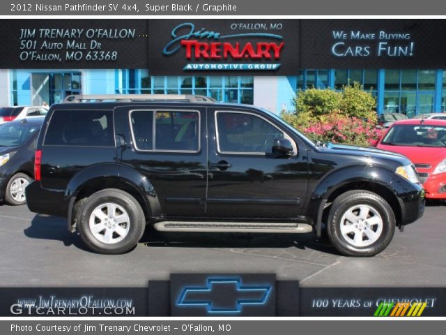 2012 Nissan Pathfinder SV 4x4 in Super Black