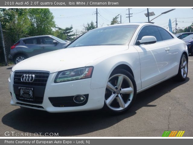 2010 Audi A5 2.0T quattro Coupe in Ibis White
