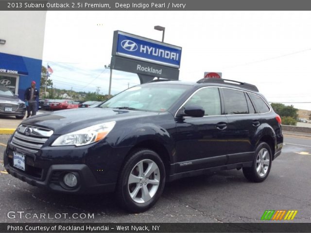 2013 Subaru Outback 2.5i Premium in Deep Indigo Pearl