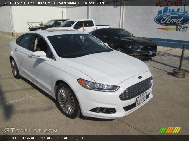 2015 Ford Fusion Titanium in Oxford White