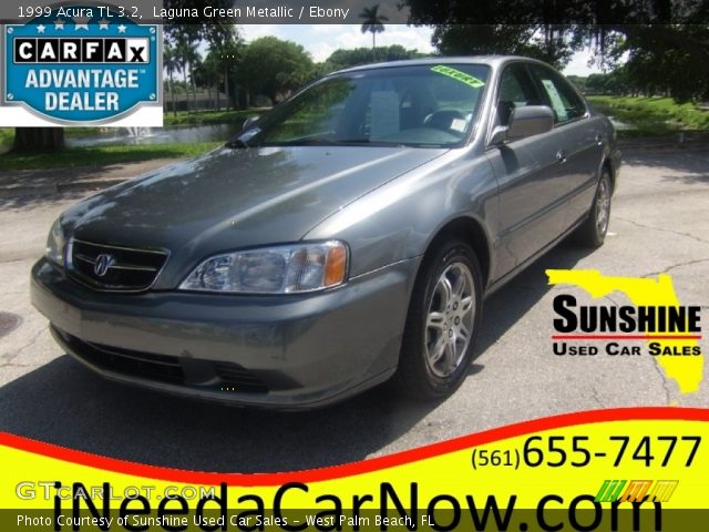 1999 Acura TL 3.2 in Laguna Green Metallic