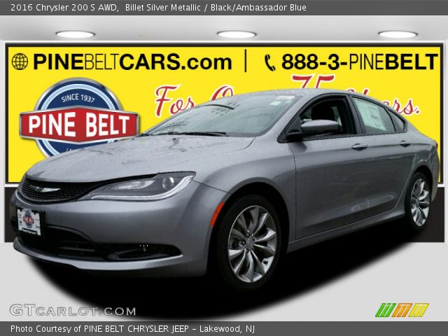 2016 Chrysler 200 S AWD in Billet Silver Metallic