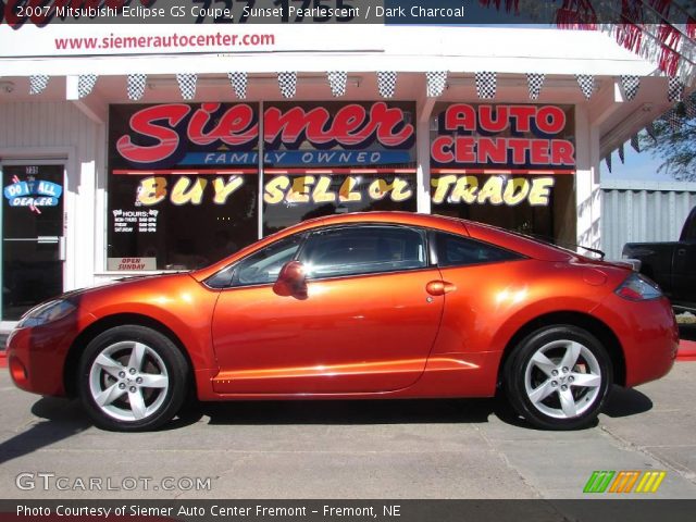 2007 Mitsubishi Eclipse GS Coupe in Sunset Pearlescent