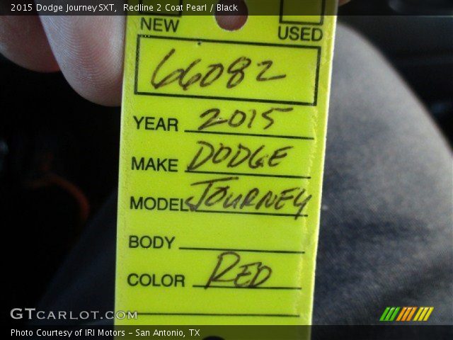 2015 Dodge Journey SXT in Redline 2 Coat Pearl