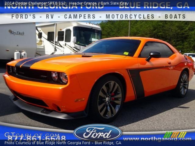 2014 Dodge Challenger SRT8 392 in Header Orange