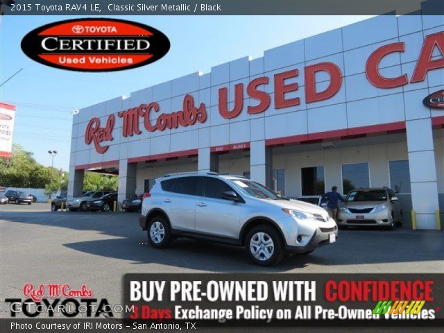 2015 Toyota RAV4 LE in Classic Silver Metallic
