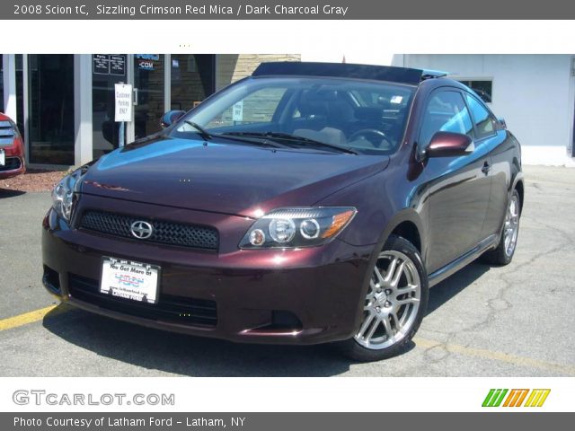 2008 Scion tC  in Sizzling Crimson Red Mica