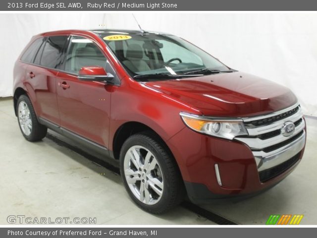 2013 Ford Edge SEL AWD in Ruby Red