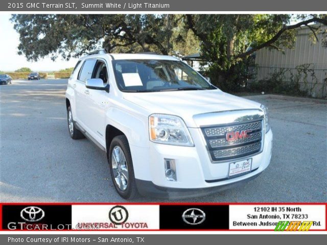2015 GMC Terrain SLT in Summit White