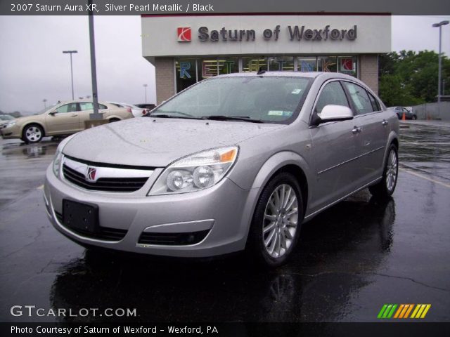 2007 Saturn Aura XR in Silver Pearl Metallic