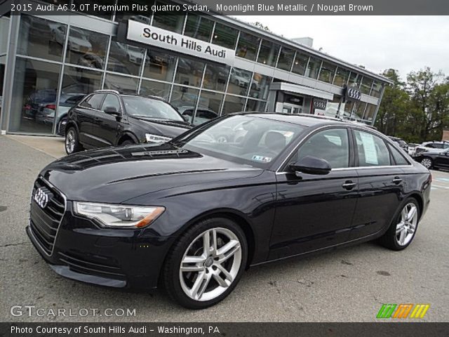 2015 Audi A6 2.0T Premium Plus quattro Sedan in Moonlight Blue Metallic