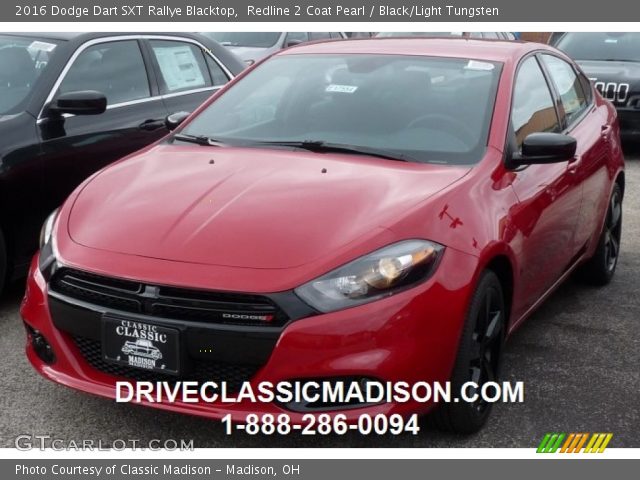 2016 Dodge Dart SXT Rallye Blacktop in Redline 2 Coat Pearl