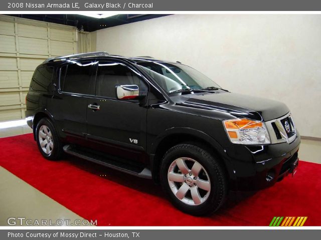 2008 Nissan Armada LE in Galaxy Black