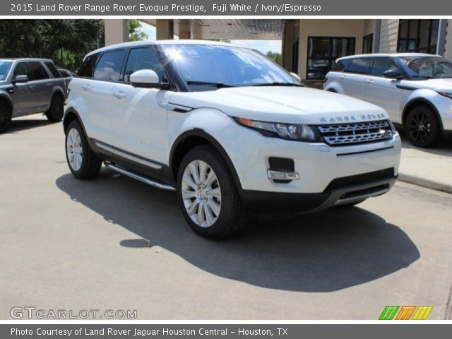 2015 Land Rover Range Rover Evoque Prestige in Fuji White