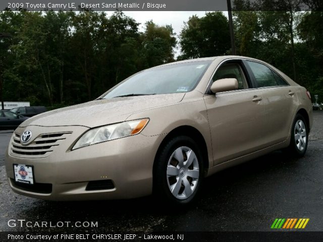 2009 Toyota Camry LE in Desert Sand Metallic
