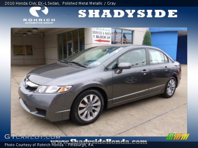 2010 Honda Civic EX-L Sedan in Polished Metal Metallic