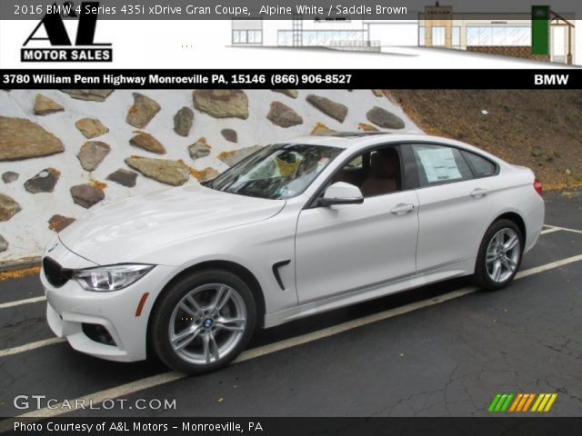 2016 BMW 4 Series 435i xDrive Gran Coupe in Alpine White