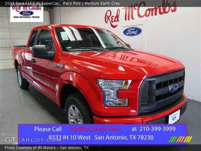 2015 Ford F150 XL SuperCab in Race Red