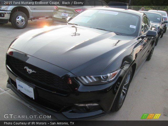 2015 Ford Mustang EcoBoost Coupe in Black