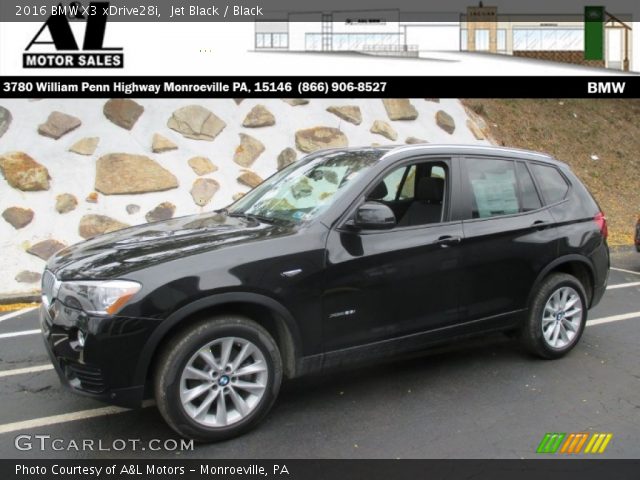 2016 BMW X3 xDrive28i in Jet Black