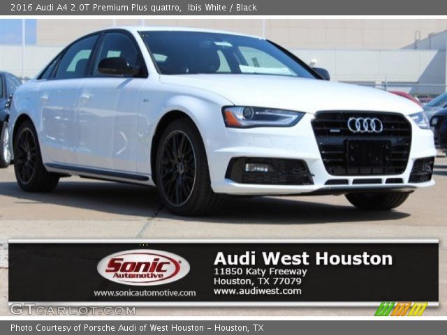 2016 Audi A4 2.0T Premium Plus quattro in Ibis White