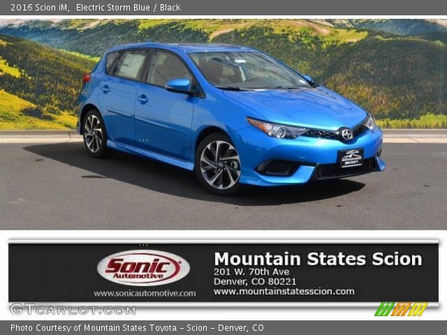 2016 Scion iM  in Electric Storm Blue