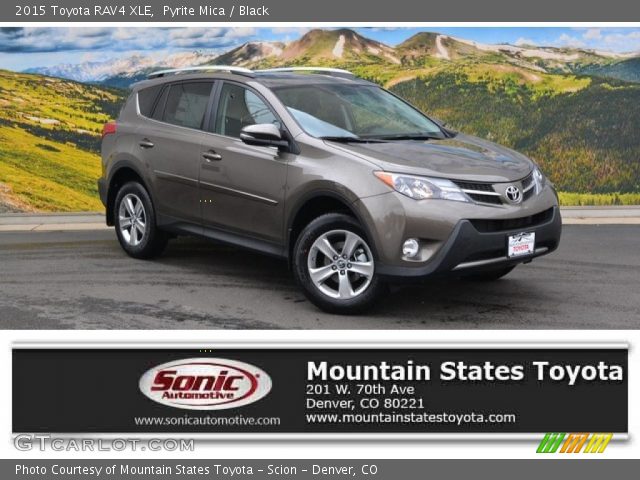 2015 Toyota RAV4 XLE in Pyrite Mica