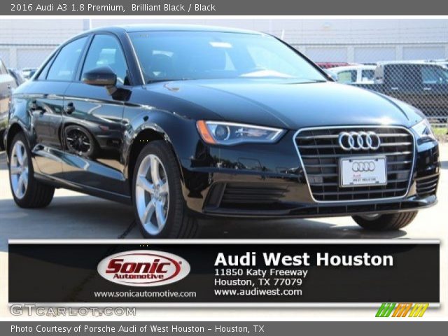 2016 Audi A3 1.8 Premium in Brilliant Black