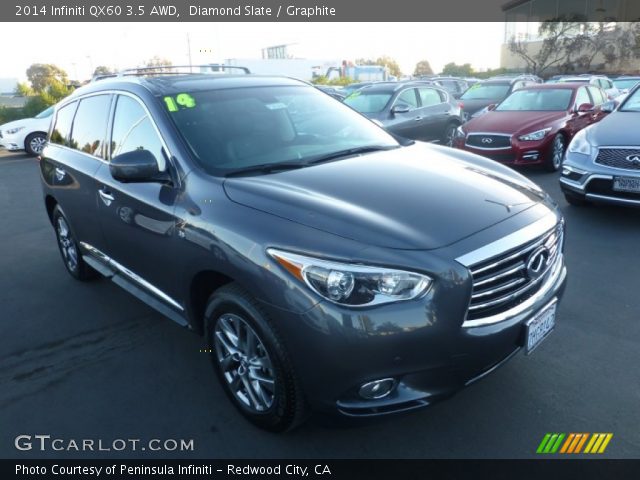 2014 Infiniti QX60 3.5 AWD in Diamond Slate