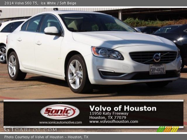 2014 Volvo S60 T5 in Ice White